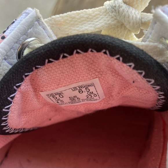 Vans Old Skool Skate floral and checkerboard - Picture 7 of 7